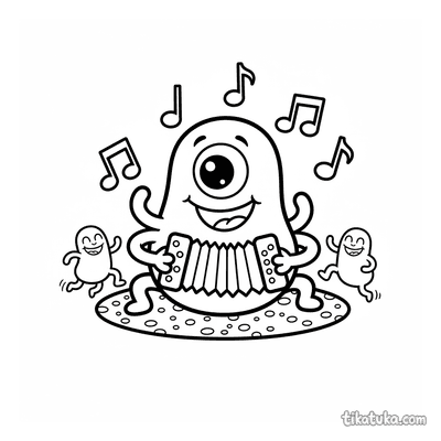 Microbe with an Accordion