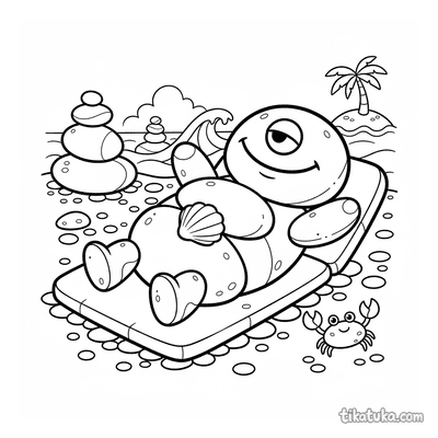 Rock Monster Sunbathing