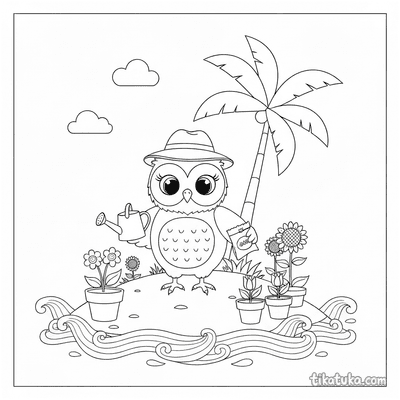 Little Owl Plants Flowers