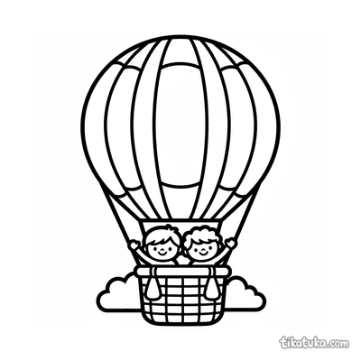 Hot Air Balloon Basket