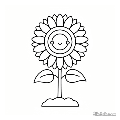 Big Sunflower for Toddlers